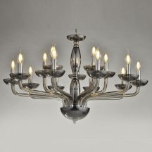 Элитная подвесная люстра Newport 12600 12615/S smoke