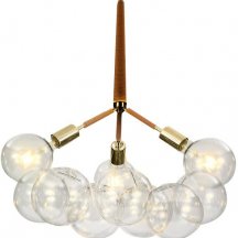 Подвесная люстра DeLight Collection 9087 9087/3 brown