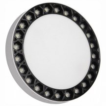 Потолочный светодиодный светильник iLedex Mercury 5552-36W-D217-3/4K-WH+BK