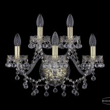 Бра классическое Bohemia Ivele Crystal 1409 1409B/3+2/160/G