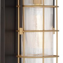 Настенный светильник уличный Rivamar QN-RIVAMAR-M-BLK-GD