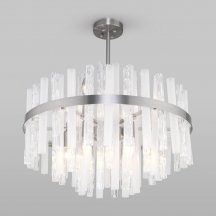 Элитная потолочная люстра Bogate`s Hollis 367/9 Smart никель