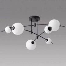 Потолочная люстра iLedex Epical 6827-6 BK+WH