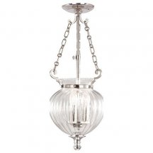 Элитная люстра Elstead Finsbury Park FP/P/S POL NCKL