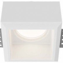 Встраиваемый светильник Maytoni Technical Gyps Modern DL131-GU10-01-W