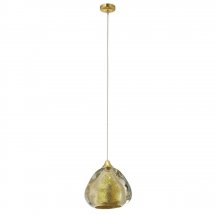 Подвесной светодиодный светильник Crystal Lux Verano SP1 Gold