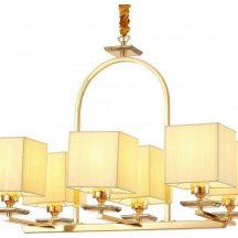 Подвесная люстра Lumina Deco Liniano LDP 17100-6 GD