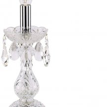 Интерьерная настольная лампа Bohemia Ivele Crystal 107 107L/1-27 Ni