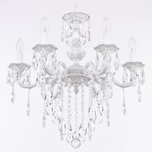Люстра для натяжного потолка Bohemia Ivele Crystal AL7801 AL78101/6/175 B WMN