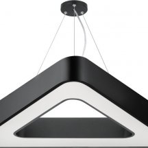 Подвесной светодиодный светильник Geometria ЭРА Delta SPO-153-B-40K-030 30Вт 4000К черный Б0050579
