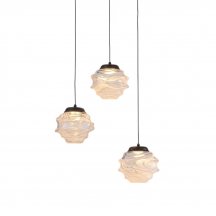 Подвесной светильник DeLight Collection MD25030003 MD25030003-3A matt black/clear