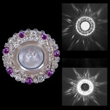 Точечный светильник  00755-9.0-001CN MR16+LED3W CL+PP