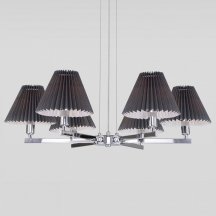 Подвесная люстра Peony 60136/6 хром/графит российская
