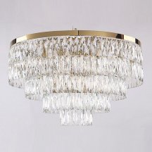 Подвесная люстра для гостиной Newport  10129+9/C gold