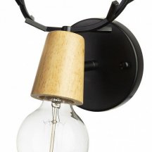 Настенный светильник в спальню Loft IT Sven 10024/1W Black