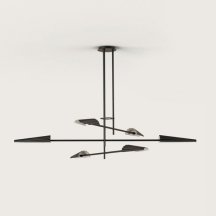 Потолочная люстра Bion C1306/6 Textured Matt Black