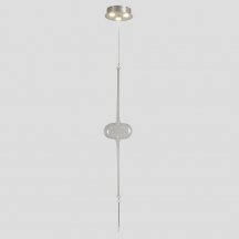 Светильник подвесной Crystal Lux GLASS SP3W LED CHROME