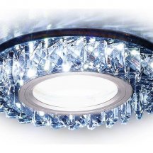 Встраиваемый светодиодный светильник Ambrella light Led S255 BK