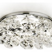 Встраиваемый светильник Ambrella light Crystal K308 CL/CH