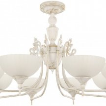Люстра для натяжных потолков Arte Milano AM340049 340049/8 WT+G