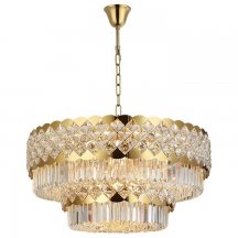 Подвесная люстра Newport 8300 8301/80 C gold polished