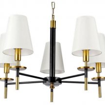 Элитная люстра Arte Lamp Riccardo A4075LM-5BK