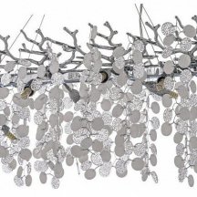 Люстра для натяжных потолков Dio D'Arte Tavenna Nickel Tavenna H 1.5.100x40.103 N