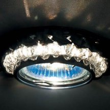 Точечный светильник Downlight DL062.02.1/12 crystal/jet