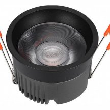 Встраиваемый светильник iLedex Technical Mars 112-12W-D80-4000K-24DG-BK