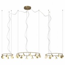 Подвесная светодиодная люстра Mantra Shell 7355 Подвесная светодиодная люстра Mantra Shell 7355