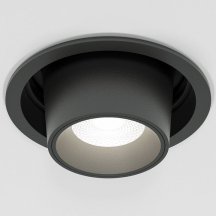 Встраиваемый светодиодный светильник Elektrostandard Conner 25086/LED 8W 4000K черный a063992