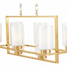 Подвесная люстра Lumina Deco Lino LDP 1239-8 F.GD