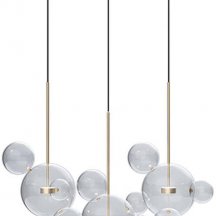 Подвесной светильник Bubbles 9214P/3L gold