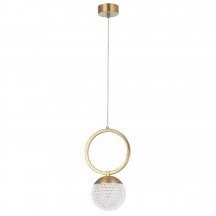 Подвесной светильник Crystal Lux Carolina SP1 V1 BRASS