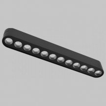 Трековый светодиодный светильник для магнитного шинопровода IMEX UT25 IL.0007.1101-12 BK