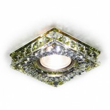 Точечный светильник Ambrella light Декоративные Кристалл Led+mr16 S251 GD