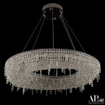 Элитная подвесная люстра APL LED Sicilia SH510.0.80.B.Gd.4000