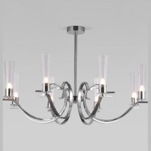 Люстра Китай Eurosvet Rosher 60141/8 хром