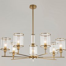 Потолочная люстра Illumico IL0183-8C-79 COPPER KOPNINI