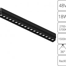 Трековый светодиодный светильник Arte Lamp Rapid A2969PL-1BK