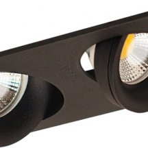 Точечный светильник Donolux Saturn DL18412/02TSQ Black