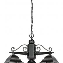 Уличный светильник подвесной QUADRO M lead GLASS 79970MlgW/3 Bl