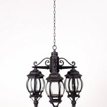 Уличный светильник в стиле лофт Oasis Light  83470S/3 Bl