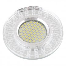 Встраиваемый светильник Fametto Luciole DLS-L154 GU5.3 GLASSY/CLEAR 3D