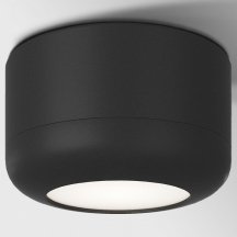 Потолочный светодиодный светильник Elektrostandard Onde 25046/LED 15W 4000K черный a064198