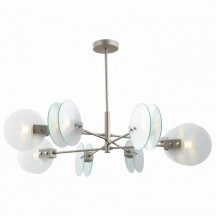 Потолочная люстра iLamp Panorama 15598-8 SN+CL