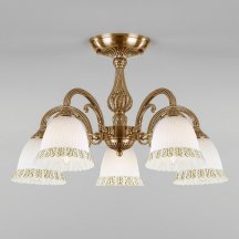 Потолочная люстра Eurosvet Campina 60107/5 античная бронза