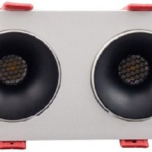 Точечный светильник AM480-2 BK+WH 15,4W
