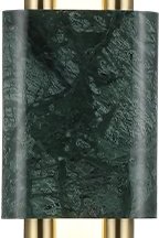 Настенный светодиодный светильник Crystal Lux CARTA AP6W LED GREEN/BRASS