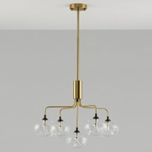 Подвесная люстра в гостиную Moderli Santa V2191-P